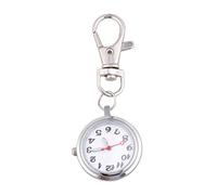 Hemobllo Les Hommes regardent infirmière Montre Broche Montres Cadeaux Montre avec Boucle à clé Montre de Poche Classique se Soucier Porte-clés Petite Montre de Poche Cas Manquer Regardez