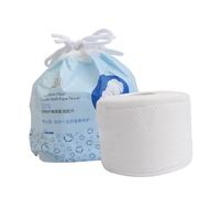 Hemobllo Lingette Toilette Jetable Démaquillante Multifonctionnelle Serviette Démaquillante Pour Visage Coton Démaquillant