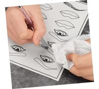 Hemobllo Lingettes Nettoyantes en Tissu Non Tissé Épais 18M et Confortables Accessoires de Maquillage Hygiéniques Peau Usage Femmes et Hommes