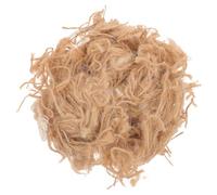 Hemobllo Litière Naturelle pour Nid D’Oiseaux 40 G Mélange de Fibres de Jute pour Nidification Perruches, Canaris, Pinsons Coussin de Couchage Écologique pour Cages et Volières, Matériaux