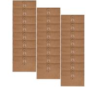 Hemobllo Lot 30 en Papier Kraft Rétro Résistantes Déformation et Empêchant la Perte pour Invitations de Mariage et Fêtes D'anniversaire pour Correspondance