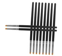 Hemobllo Lot De 10 Brosses à Cils Micro Applicateurs Compactes Pour Rehaussement, Outil De Maquillage Portable Pour Femmes, Usage Voyage Et Quotidien, Manche Robuste Et Léger