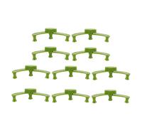 Hemobllo Lot de 10 Pinces De Pliage pour Plantes - Clip Branches Fruitiers - Plastique Résistant - Clips De Fixation Basse Contrainte - Jardinage Arbres Fruitiers Et Bonsaïs