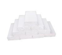 Hemobllo Lot De 10 Serviettes En Papier Blanc Extra-large 90 Feuilles, Extraction Propre, Épaisseur Renforcée En Pâte De Bois Écologique, Usage Hôtelier Et Restauration, Absorption Élevée, Confort