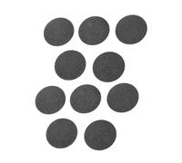 Hemobllo Lot De 10 Têtes De Rechange Noires Pour Dissolvants De Callosités Des Pieds, Solide, Compatibles Ponceuses Électriques, Fournitures Pédicure Professionnelles, Usage Pédicure à Domicile