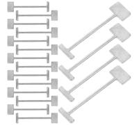 Hemobllo Lot de 100 Aiguilles Métalliques de Rechange pour Cales de Nivellement Carrelage Céramique Croisillons de Sol et Mur Outil de Précision pour Pose Rapide et Finition Lisse