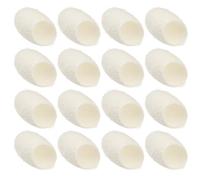 Hemobllo Lot de 100 boules de vers à soie organiques naturelles pour soins du visage, exfoliant, gommage, retrait des points noirs, outil de nettoyage pratique pour le maquillage