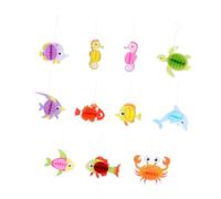 Hemobllo Lot de 11 Décorations D’Animaux Marins en Nid D’Abeille Ornements à Thème Marin pour Anniversaire Garçon et Filles Décorations Colorées pour Fête D’Anniversaire sous-Marine