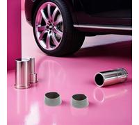 Hemobllo Lot de 12 Capuchons de Roulement en Caoutchouc 5 CM Cache-Poussière de Moyeu pour Remorque Protection Anti-Poussière et Étanche Accessoires Adaptés pour Essieux de Remorques et