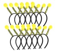 Hemobllo Lot De 12 Serrage-têtes Abeille En Tissu, Accessoires Cheveux Garçon Et Filles, Bandeaux Paillettes Décoratifs Pour Fête, Cosplay Et Anniversaire, Serrage-tête Noué Léger Et Portable