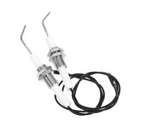 Hemobllo Lot De 2 Aiguilles D'allumage Céramique M10x1 pour Allumeur De Barbecue Gaz Extérieur, Compatible Cuisinière Et Fournaise, Étincelle Fiable pour Cuisson Et Chauffage en Plein Air