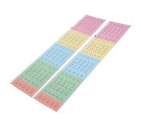 Hemobllo Lot de 2 Autocollants pour Gammes de Guzheng Résistants et Solide pour Débutants et Garçon et Filles Aide à Mémoriser les Notes Position des Cordes Pratique pour Apprendre le