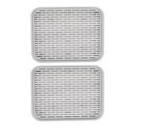 Hemobllo Lot de 2 Bacs à Litière pour Petits Animaux Bac à Urine en Plastique Robuste pour Lapin et Furet Apprentissage Propreté Adapté pour Cages à Lapin et Hamsters Design Profond et