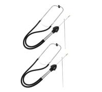 Hemobllo Lot de 2 Bâtonnets de Test D’eau en Acier Inoxydable, Dispositif Portable de Détection de Fuites pour Canalisations Souterraines et Domestiques, Outil Industriel Précis et Solide,