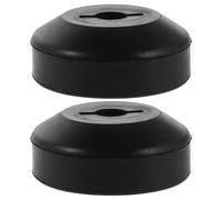 Hemobllo Lot de 2 Butées de Treuil en Caoutchouc Robuste Petite Taille Protège-Câble pour VTT/Utv Anti-Abrasion et Résistance aux Intempéries Accessoire pour Remorquage et Activités