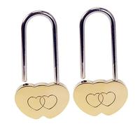 Hemobllo Lot De 2 Cadenas Lumineux De 50 Mm Concentriques En Forme De Cœur Pour Couple