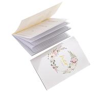 Hemobllo Lot de 2 Carnets de Vœux de Mariage pour Lui Papier Solide Format Pratique pour Cérémonie et Décoration Nuptiale Livre de Serments Personnalisable pour Couple Célébrant Leur