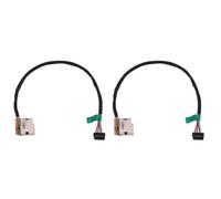 Hemobllo Lot De 2 Connecteurs d'alimentation Neufs pour Ordinateur Portable 15/17 Pouces Adaptés Au Remplacement du Connecteur De L'adaptateur