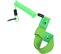 Hemobllo Lot de 2 Cordons de Sécurité pour Bateau Verts Coupe-Circuit de Sécurité Flottant Dragonne Réglable Longe en Acier Inoxydable Compatible Moteur hors-Bord pour Navigation