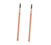 Hemobllo Lot de 2 Crayons à Sourcils avec Brosse Double Embout Crayon Imperméable Longue Tenue Couleurs 02 Marron Café et 05 Gris Café Outil Maquillage Naturel pour Sourcils Précis