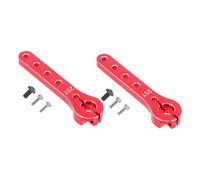 Hemobllo Lot De 2 De Direction en Métal pour Voiture Télécommandée Bras D'Extension pour Avion Télécommandé Pièces De Rechange pour Voiture Télécommandée Bras De Direction