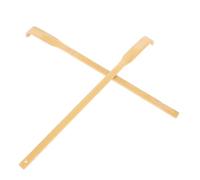 Hemobllo Lot De 2 Gratte-dos En Bambou Long Manche, Masseurs Corporels Portatifs De Massage, Gratte-corps Relaxant Autonome Pour Démangeaisons, Usage Domestiquer Pour Femmes, Hommes Et Seniors