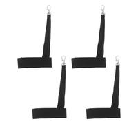 Hemobllo Lot de 2 Paires de Sangles Élastiques pour Moufles de Ski avec Dragonne de Sécurité en Nylon Antidérapant, Boucle Renforcée, Accessoires pour Activités de Plein Air