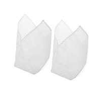 Hemobllo Lot de 2 Paniers Vapeur pour Riz en Nylon Réutilisable, Doublure Filtrante Antiadhésive 32X50 CM, Cuisson Vapeur Riz Gluant et Sushi, pour Maison et Voyage, Kit Sushis