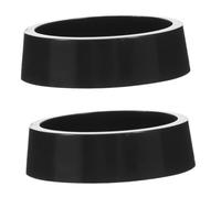 Hemobllo Lot De 2 Patins De roulettes en Plastique Non Marquants pour roulettes De Chaise De Bureau roulettes De Lit Et Butées De roulettes pour Parquet