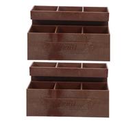Hemobllo Lot De 2 Présentoirs À Fruits Miniatures en Plastique pour Maison De Poupée, Présentoir À Collations pour Accessoires D'épicerie, Décoration De Meubles De Maison De Poupée