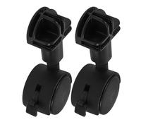 Hemobllo Lot de 2 Roues de Remplacement Pivotantes pour Cages à Animaux, Compatibles Carrelage et Sols en Bois Franc, Conçues pour Cages à Petits Animaux et Usage Intérieur