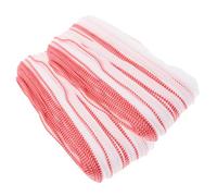 Hemobllo Lot de 2 sets de Bandeaux de Reliure de Livre en Tissu 100 Mètres Rouge et Blanc Kit de Fournitures pour Reliure et Décoration d'Album Photo Adapté à la de Coins et Embellissement