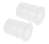 Hemobllo Lot de 2 Ventouses pour Garçon et Filles en Silicone Transparent, Kit de Massage Doux et Sécurisé pour Relaxation Musculaire à Domicile, Mini Tasses de Ventouses Souples