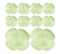 Hemobllo Lot de 20 Blocs-Notes Auto-Adhésifs de Trèfle à Quatre Feuilles Petits Carnets pour Rappels Papier Adhésif Détachable Fournitures de Bureau pour Étudiants et Professionnels