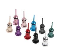 Hemobllo Lot de 20 Bouchons Anti-Poussière Multicolores pour Prise Casque et Port Audio avec Outil d'Extraction de Carte Sim Compatible Téléphone Portable Protection Contre la Poussière