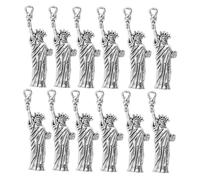 Hemobllo Lot De 20 Breloques De Bijoux Alliage Antique Argenté Statue De Pendentif Diy Créatif Adulte Bijoux Vintage Décoration