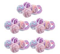 Hemobllo Lot de 20 Pelotes de Laine pour Chatons Queue Sonore Jouets Interactifs à Mâcher en Peluche Épaisse Couleurs Variées Idéals pour Stimuler et Divertir Chats D’Intérieur