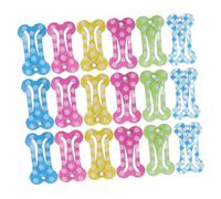 Hemobllo Lot de 20 Pinces à Cheveux pour Chiens Forme Os, Petites Pinces Plates Solide, Accessoires Poils Animaux, Usage Quotidien et Séances Photo, Couleurs Aléatoires Couleur Aléatoire