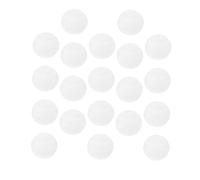 Hemobllo Lot de 20 Protections Transparentes en PVC Souple pour Badge Rond 55 MM Protège les Rayures pour Collection Salon Fête et Affichage