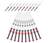 Hemobllo Lot de 20 Remplisseurs d'Encre à Ressort 34 MM pour Stylo-Plume Aiguilles de Recharge Précises Accessoires Polyvalents pour Remplissage Rapide et Utilisation Bureau ou Dessin