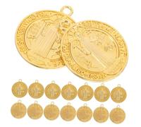 Hemobllo Lot De 25 Breloques En Métal Doré Fabrication De Bijoux, Breloques Pour Colliers Et Bracelets, Fourniture Artisanale Légère Et Petite Taille, Accessoires Diy Pour Créateurs Et Présents