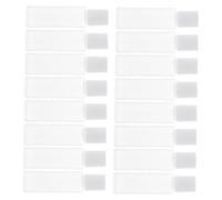 Hemobllo Lot de 25 Petites Bouteilles en Plastique 30 Ml pour Flacon de Solution D'entretien Lentilles de Contact, Bouteille Vide Étanche Compacte pour Voyage, Accessoire Soin des Lentilles