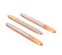 Hemobllo Lot De 3 Crayons Eye-liner Liquides Auto-adhésifs Petits, Crayons à Dessin Yeux, Maquillage Anti-bavure, Ensemble Coloré Rose Et Cristal, Maquillage Féminin Professionnel Pour Usage Quotidien