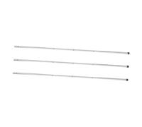 Hemobllo Lot De 3 De Rechange pour Baby-Foot avec Embouts Antidérapants, Poteaux en Acier pour Table De Jeu, Accessoires pour Jeux en Famille Et Compétition.