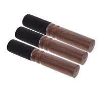 Hemobllo Lot de 3 Maillets en Bois pour Bol Tibétain Bâtons de Percussion Ergonomiques 13 CM de Longueur pour Relaxation et Pratique Bouddhiste
