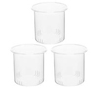 Hemobllo Lot de 3 Passoires pour Théière 600 Ml Filtres à Thé en Verre Amovibles Accessoires pour Cérémonie du Thé et Infusion à Domicile Passoires à Efficaces et Compatibles Standards