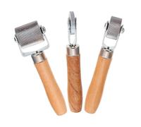Hemobllo Lot De 3 Rouleaux De Réparation De Pneus Manche En Bois 6mm-20mm-40mm Pour Voiture Usage Atelier Outils Roulage Pression Pneus Usage Automobile