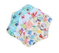 Hemobllo Lot De 3 Serviettes Hygiéniques Lavables En Fibres De Bambou Absorptives Taille m Réutilisables Écologiques Confortables Pour Menstruations Quotidiennes Femmes Respectueuses Peau