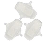Hemobllo Lot de 3 Serviettes Hygiéniques Réutilisables en Coton Respirant avec Couche Imperméable 24 CM Protections Lavables pour Femmes Enceintes et Post-Partum Serviettes Menstruelles