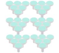 Hemobllo Lot de 30 Embouts de Lime à Ongles Électriques pour Bébés Têtes de Meulage en Plastique Vertes Recharges Universelles pour Soin Doux des Ongles des Garçon et Filles Dès 12 Mois
